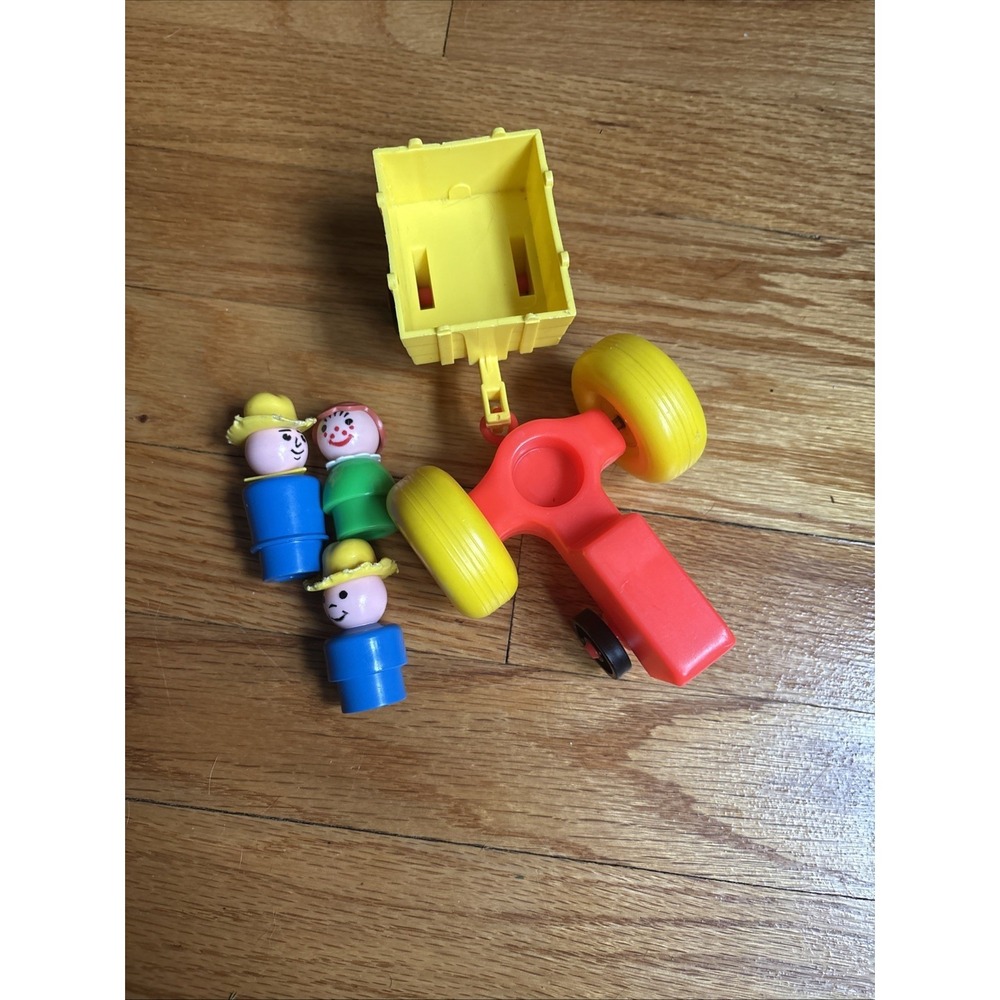 Vintage Fisher-Price Little People Farm Animals Lot - Picture 5 of 6